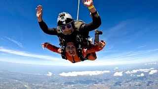 Rasika | Skydiving at Algarve, Portugal 🇵🇹| 15000 Ft | 2022