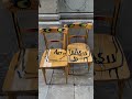 Dos sillas – street art short, trash art, graffiti video