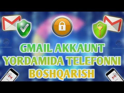 Gmail akkaunt xavfsizligini oshirish | Telefonni boshqarish