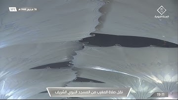 صلاة المغرب|للشيخ علي الحذيفي 16 محرم 1444هـ|خواتيم سورة الروم 48 - 60