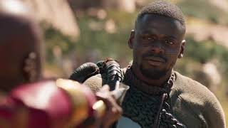 Black Panther - OKOYE SAFE M'BAKU FROM THE RHINO (HD)