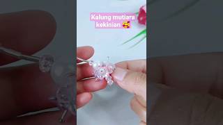 DIY Kalung hijab kekinian #kalunghijab #kalungmutiara