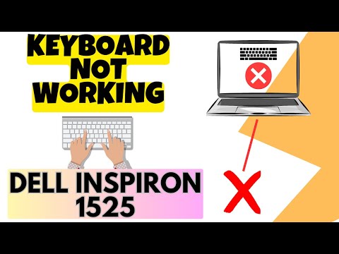 Dell Inspiron 1525 keyboard not working Problem Dell Keyboard Few Keys Not working by Ultimate PC Guide