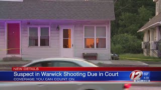 Suspect to face judge after allegedly shooting through door in Warwick