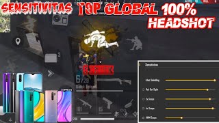 SENSITIVITAS + DPI AUTO HEADSHOT DI SEMUA TIPE HP️SENSITIVITAS FREE FIRE TERBAIK️GARENA FREE FIRE