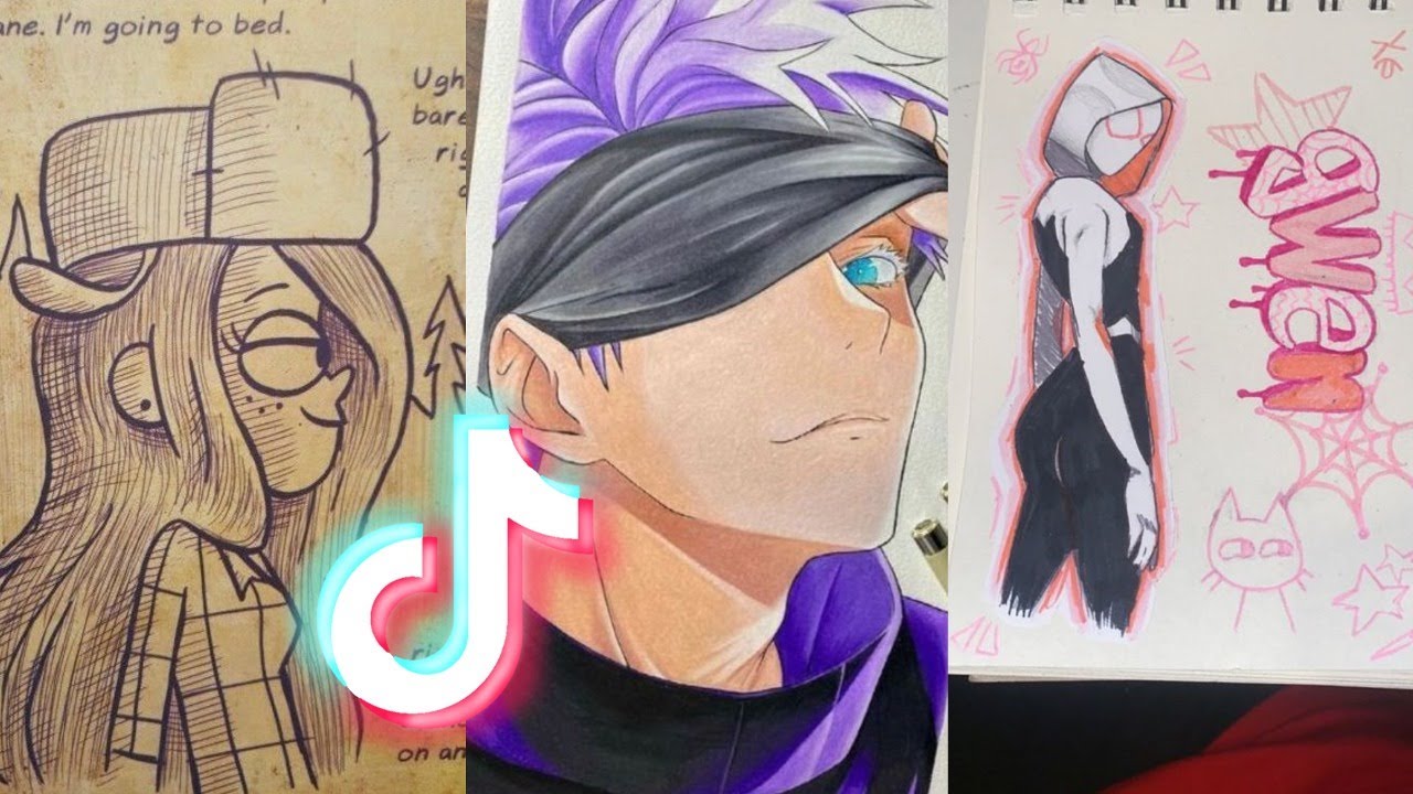 🖼️ 20 Minutes of Random Art TikToks 🎨 Best Drawing TikTok Compilation ...