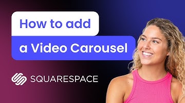 How to add a Video Carousel to Squarespace