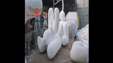 Điêu Khắc Mô Hình Mút Xốp Trang Trí Siêu Ấn Tượng