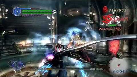 Devil May Cry 4 SE - Vergil vs DMD Agnus ( no damage)