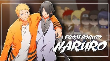 Chunin Exams Arc React to Naruto & His Future | Gacha Reaction | 