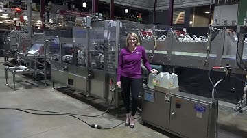 Arpac Tray Former/Drop Packer Shrink Bundler Demonstration