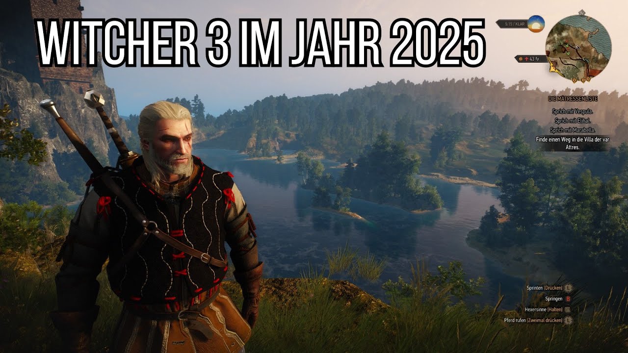 Witcher 3 in 2025 gezockt – Spielt sich das heute noch gut?