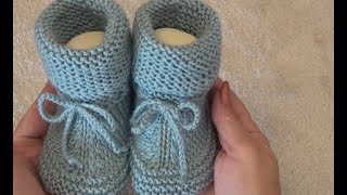 картинка: Очень нежные пинеточки с красивым мысиком.Набираем 35 петель.