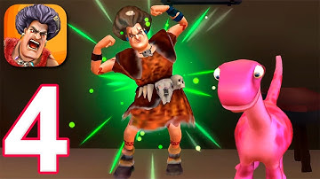 Scary Teacher 3D Stone Age - Gameplay Walkthrough Part 4 - Level 12