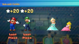 Mario Party 10  Mario vs Luigi vs Rosalina vs Peach  Haunted Trail