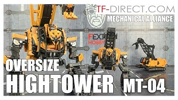 Mechanical Alliance 机械战队 Mechanical Team MT04 Oversized Studio Series Hightower Review