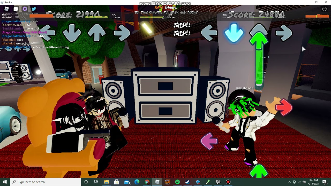 Playing Hex Song Funky Friday Roblox Deiko Youtube - roblox mba 2