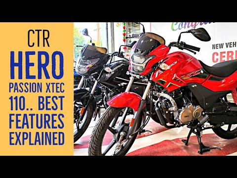 Hero Passion XTec 110.. Best Features Explained #Hero @CTR2K 🔥 @CTR2K