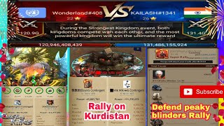 Clash Of Kings : KVK K408 vs K1341 Rally on Kurdistan And Much More Fun Don't Miss| Last kvk in K408