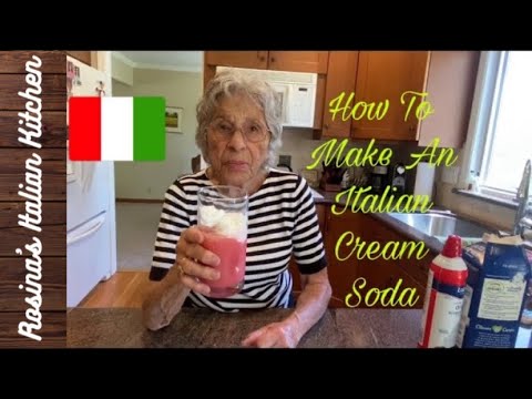 Italian Cream Soda | Rosinas Italian Kitchen