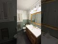 Loveeeee how our little bathroom turned out 🥰 #diy #bathroomremodel #homerenovation