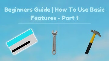 Beginners Guide | How To Use Basic Features - Part 1 - Roblox Piggy Build Mode