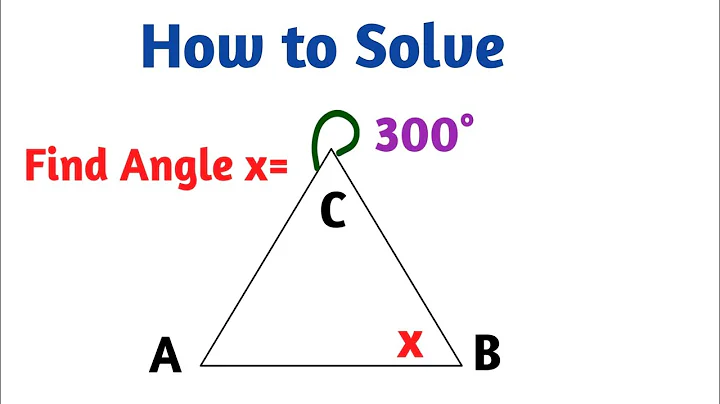 Calculate the Angle x | Important Geometry and Algebra skills explained | Math Olympiad