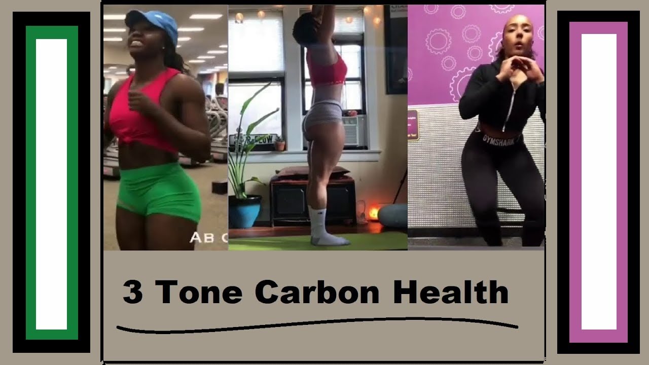 Female Fitness Motivation Glute Activation Excercises with 3 Female