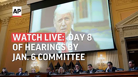 LIVE | Trump’s actions on Jan. 6 focus of eighth House hearing