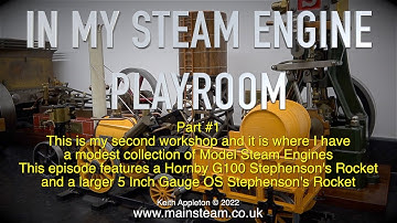 IN MY STEAM ENGINE PLAYROOM - PART #1