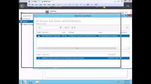 Installing First Domain Controller on Windows Server 2012