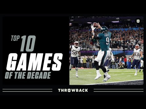 Top 10 Games of the 2010&rsquo;s! | NFL Throwback