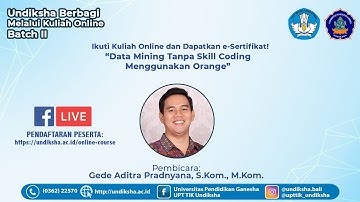 Data Mining Tanpa Skill Coding Menggunakan Orange