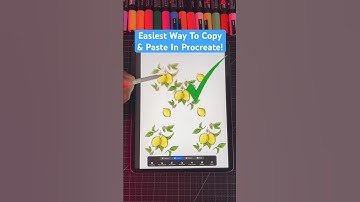 Do THIS To Copy and Paste In Procreate ! 🤯 #art #procreate #shorts