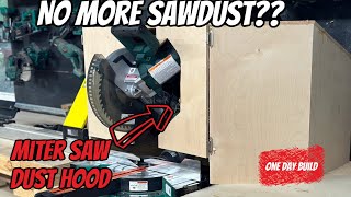 The Best Dust Collection Solution For Your Miter Saw by Nick’s Custom Woodworks 341 views 9 months ago 6 minutes, 48 seconds