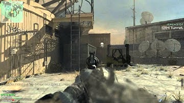 MW3 - Across the map throwig knife (Dome) HD