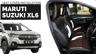 Maruti Suzuki Xl 6 Seat Cover Installation | truFIT | Seat Cover | Bucket Fitting Without Cutting