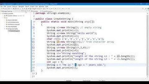 Java - String Handling #Java #Strings