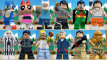 All Character Animations in LEGO Dimensions