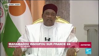 Mahamadou Issoufou sur France 24 : 