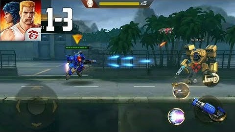 [1-3] Garena Contra: Return Android Full Walkthrough | Garena Contra Android Gameplay Level 1-3