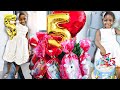 OUR RAINBOW BABY ELLA TURNED 5!! | DEALING WITH HER JEALOUS LITTLE SISTER 😅