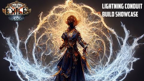 Lightning Conduit Self Chill Elementalist Showcase Path of Exile 3.19 Lake of Kalandra