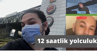 3 Yıllık saçımı kestirim | Hep merak edilen Burger Kinge gittim | 12 saat otobüs yolculuğu | vlog