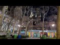 NYC LIVE Exploring Bryant Park & Times Square, Manhattan Saturday Night (January 16, 2021)