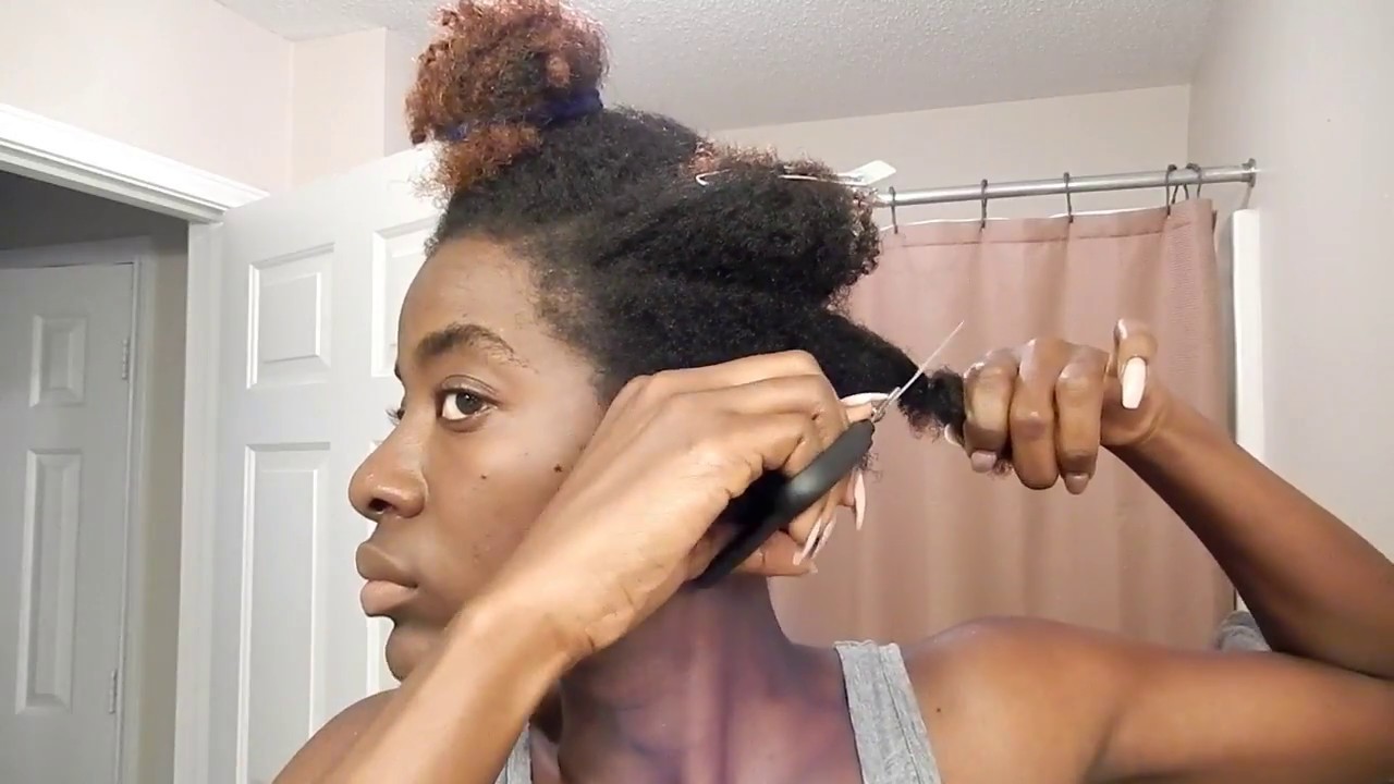 Diy Tapered Cut On 4c Natural Hair