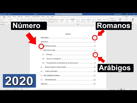 Cómo combinar números de capítulo y página en Word - Video