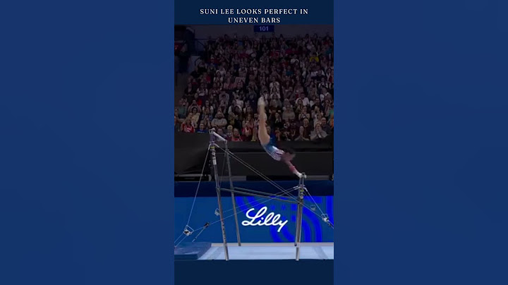Suni Lee looks perfect in uneven bars #sunlee #gymnast #unevenbars #americangymnast