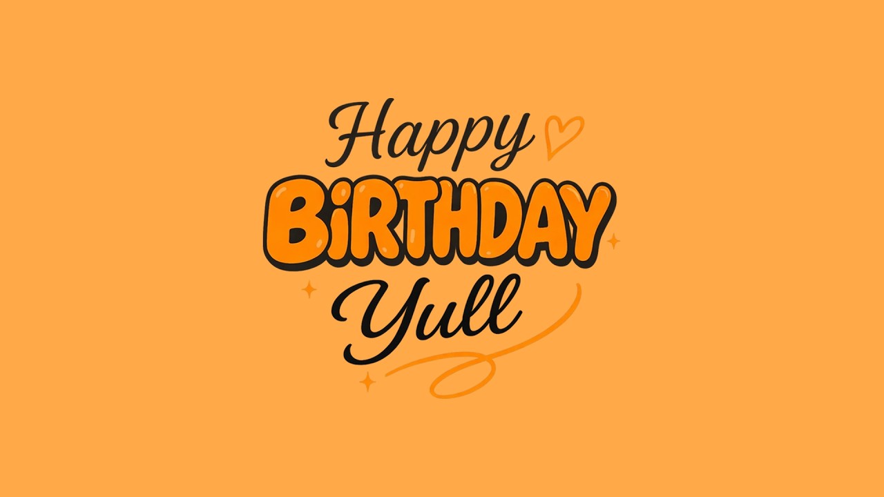 🎉 축 우리 막내 탄생일! 🎂 HAPPY YULL DAY🧡