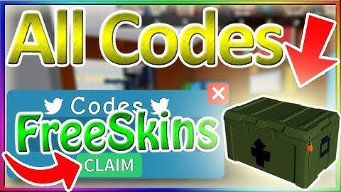 🎁All Arsenal Codes *🔥LOTS OF SKINS* • 💎2020 January